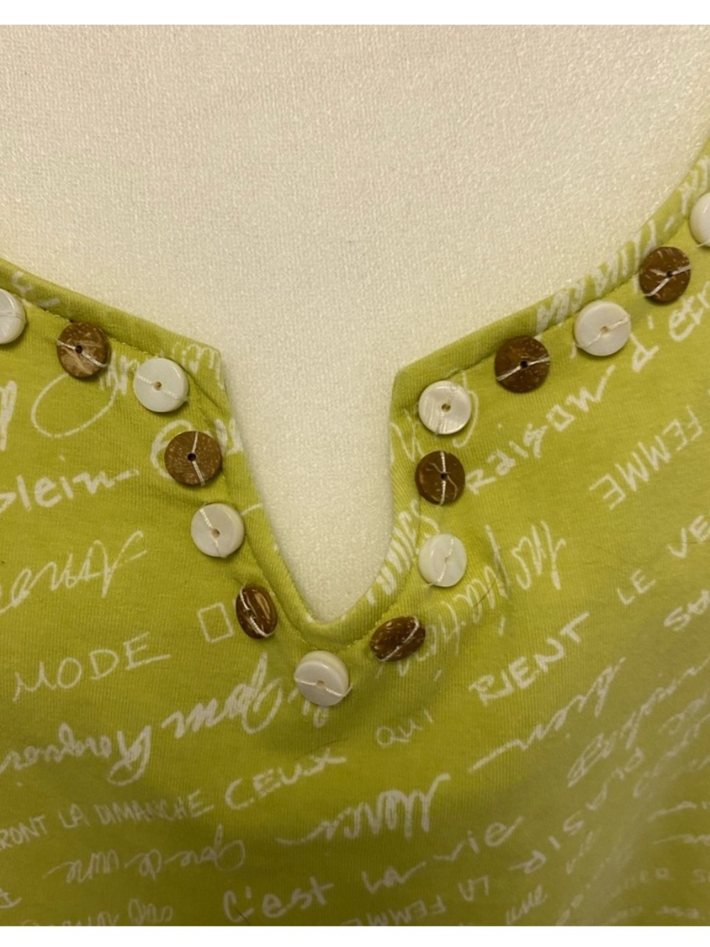 Ruby Rd Top w/embellished neck-line - Picture 4 of 7